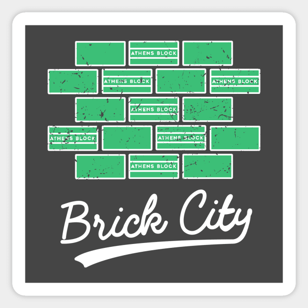 Ohio - Brick City Athens, Ohio Sticker by tylerberry4